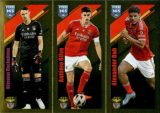 Odysseas Vlachodimos / Antonio Silva / Alexander Bah SL Benfica samolepka Panini FIFA 365 2024 #391