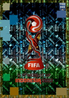 FIFA U-17 World Cup Indonesia 2023 logo samolepka Panini FIFA 365 2024 FIFA Events 2023 #412