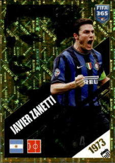 Javier Zanetti - Icons Internazionale Milano samolepka Panini FIFA 365 2024 Football Inspiration #434