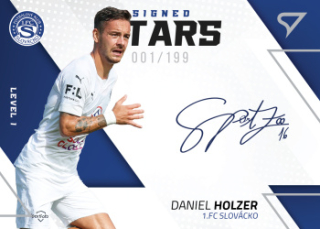 Daniel Holzer Slovacko SportZoo FORTUNA:LIGA 2022/23 1. serie Signed Stars Auto Level 1 /199 #SL1-DH