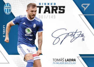 Tomas Ladra Mlada Boleslav SportZoo FORTUNA:LIGA 2022/23 1. serie Signed Stars Auto Level 2 /149 #SL2-TL