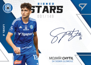 Mojmir Chytil Sigma Olomouc SportZoo FORTUNA:LIGA 2022/23 1. serie Signed Stars Auto Level 2 /149 #SL2-MC