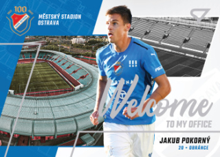 Jakub Pokorny Banik Ostrava SportZoo FORTUNA:LIGA 2022/23 1. serie Welcome to my Office #WO-07