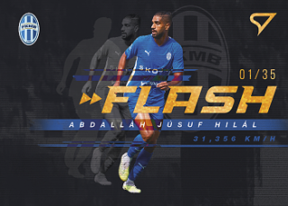 Abdallah Jusuf Hilal Mlada Boleslav SportZoo FORTUNA:LIGA 2023/24 1. serie Flash Limited /35 #FS-11