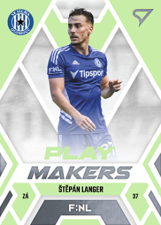 Stepan Langer Sigma Olomouc B SportZoo FORTUNA:LIGA 2023/24 1. serie F:NL Playmakers #NL-08