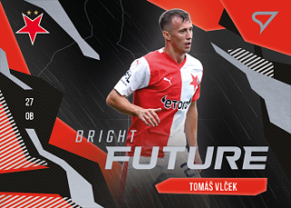 Tomas Vlcek Slavia Praha SportZoo FORTUNA:LIGA 2023/24 1. serie Bright Future #BF-2