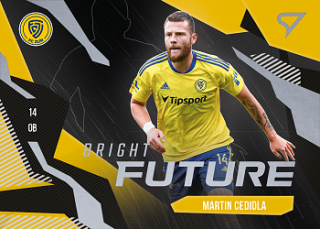 Martin Cedidla Zlin SportZoo FORTUNA:LIGA 2023/24 1. serie Bright Future #BF-9