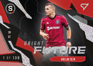 Vaclav Sejk Sparta Praha SportZoo FORTUNA:LIGA 2023/24 1. serie Bright Future Limited /130 #BF-1