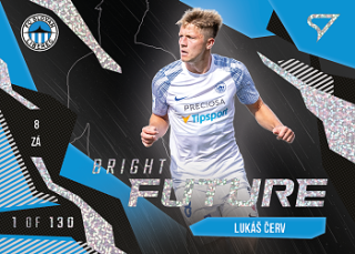 Lukas Cerv Liberec SportZoo FORTUNA:LIGA 2023/24 1. serie Bright Future Limited /130 #BF-4
