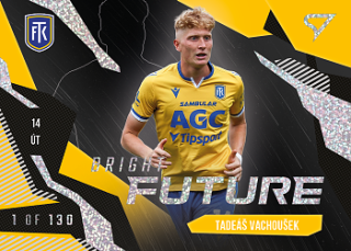 Tadeas Vachousek Teplice SportZoo FORTUNA:LIGA 2023/24 1. serie Bright Future Limited /130 #BF-8