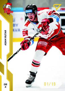 Adam Rutar Olomouc Tipsport ELH 2022/23 SportZoo 2. serie Gold /19 #324
