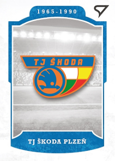 TJ Skoda Plzen Viktoria Plzen Dekady Fotbalove Ligy 2023 SportZoo Vyvoj kluboveho loga #L-005