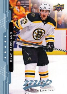 Brad Marchand Boston Bruins Upper Deck MVP 2018/19 Factory Set Blue #3