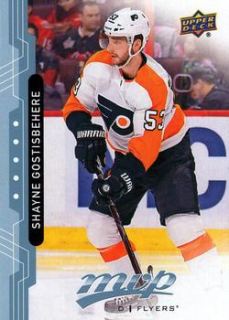 Shayne Gostisbehere Philadelphia Flyers Upper Deck MVP 2018/19 Factory Set Blue #41