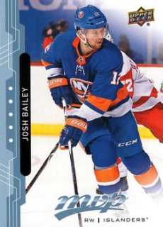 Josh Bailey New York Islanders Upper Deck MVP 2018/19 Factory Set Blue #56