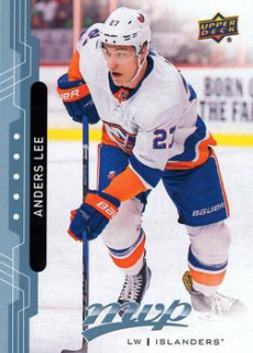 Anders Lee New York Islanders Upper Deck MVP 2018/19 Factory Set Blue #91