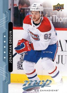 Jonathan Drouin Montreal Canadiens Upper Deck MVP 2018/19 Factory Set Blue #99