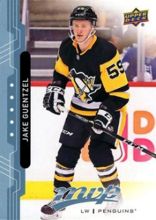 Jake Guentzel Pittsburgh Penguins Upper Deck MVP 2018/19 Factory Set Blue #135