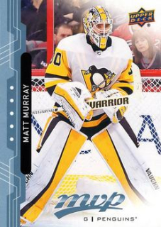 Matt Murray Pittsburgh Penguins Upper Deck MVP 2018/19 Factory Set Blue #150