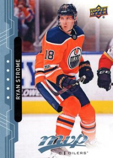 Ryan Strome Edmonton Oilers Upper Deck MVP 2018/19 Factory Set Blue #154