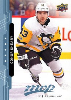 Conor Sheary Pittsburgh Penguins Upper Deck MVP 2018/19 Factory Set Blue #155