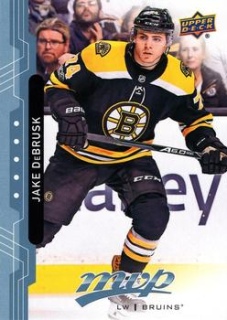 Jake DeBrusk Boston Bruins Upper Deck MVP 2018/19 Factory Set Blue #174