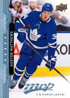 Auston Matthews Toronto Maple Leafs Upper Deck MVP 2018/19 Factory Set Blue #205