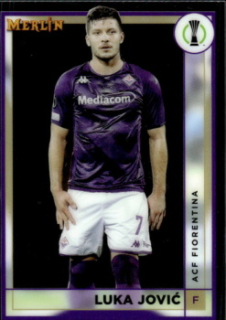 Luka Jovic ACF Fiorentina Topps Merlin Chrome UEFA Club Competitions 2022/23 #6