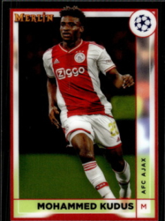 Mohammed Kudus AFC Ajax Topps Merlin Chrome UEFA Club Competitions 2022/23 #8