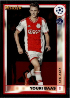 Youri Baas AFC Ajax Topps Merlin Chrome UEFA Club Competitions 2022/23 #9