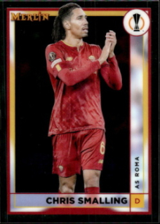 Chris Smalling AS Roma Topps Merlin Chrome UEFA Club Competitions 2022/23 #25