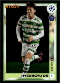 Hyeongyu Oh Celtic Glasgow Topps Merlin Chrome UEFA Club Competitions 2022/23 #36