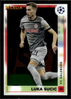 Luka Sucic Red Bull Salzburg Topps Merlin Chrome UEFA Club Competitions 2022/23 #69