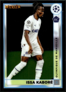 Issa Kabore Olympique Marseille Topps Merlin Chrome UEFA Club Competitions 2022/23 #75
