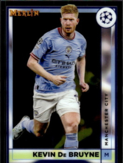 Kevin De Bruyne Manchester City Topps Merlin Chrome UEFA Club Competitions 2022/23 #91