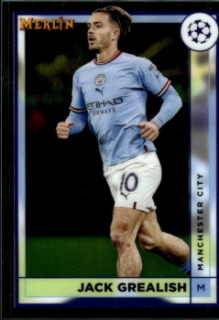 Jack Grealish Manchester City Topps Merlin Chrome UEFA Club Competitions 2022/23 #95