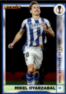 Mikel Oyarzabal Real Sociedad Topps Merlin Chrome UEFA Club Competitions 2022/23 #125