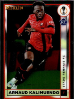 Arnaud Kalimuendo 	Stade Rennes Topps Merlin Chrome UEFA Club Competitions 2022/23 #136