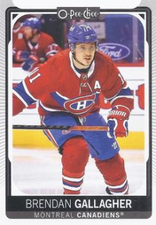 Brendan Gallagher Montreal Canadiens O-Pee-Chee 2021/22 #63