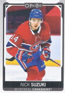 Nick Suzuki Montreal Canadiens O-Pee-Chee 2021/22 #82
