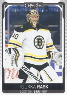 Tuukka Rask Boston Bruins O-Pee-Chee 2021/22 #86