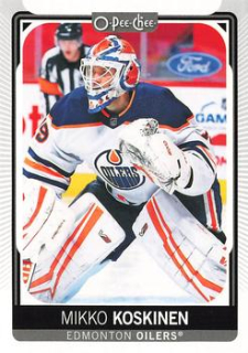Mikko Koskinen Edmonton Oilers O-Pee-Chee 2021/22 #115