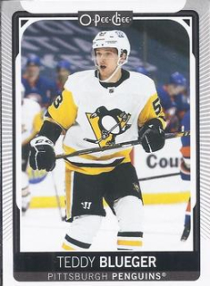 Teddy Blueger Pittsburgh Penguins O-Pee-Chee 2021/22 #221