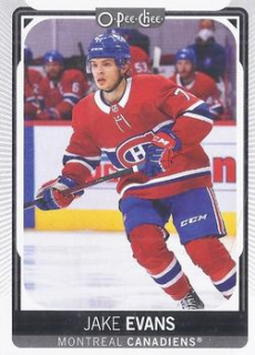 Jake Evans Montreal Canadiens O-Pee-Chee 2021/22 #294
