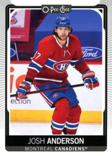 Josh Anderson Montreal Canadiens O-Pee-Chee 2021/22 #306