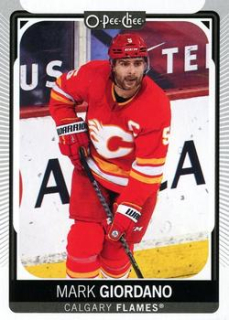 Mark Giordano Calgary Flames O-Pee-Chee 2021/22 #381