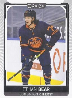 Ethan Bear Edmonton Oilers O-Pee-Chee 2021/22 #413