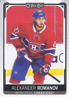 Alexander Romanov Montreal Canadiens O-Pee-Chee 2021/22 #475