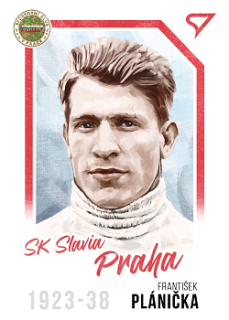 Frantisek Planicka Slavia Praha Dekady Fotbalove Ligy 2023 SportZoo Portret #P-001