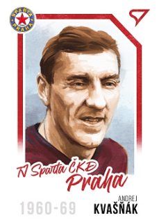 Andrej Kvasnak Sparta Praha Dekady Fotbalove Ligy 2023 SportZoo Portret #P-006